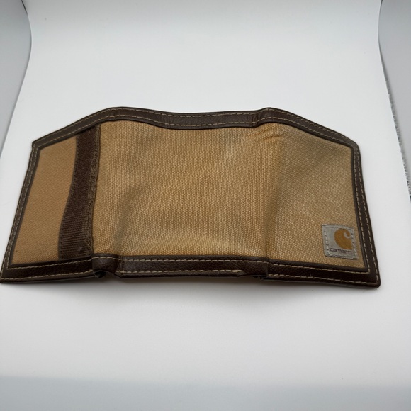 Carhartt Brown Canvas Key & Card Holder – Rugged Everyday Wallet - Picture 8 of 9